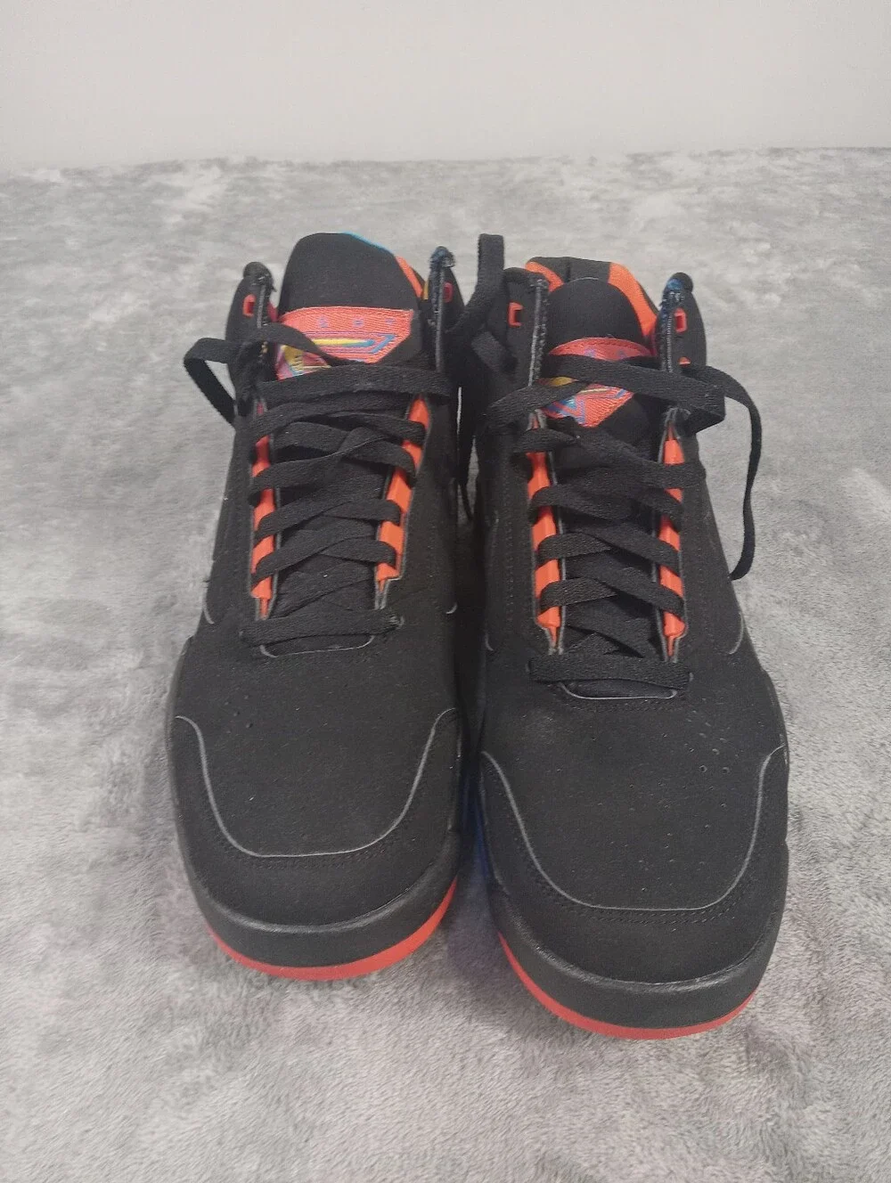 Nike Air Flight Lite Mid Black Orange Blue Scottie Pippen Size 8.5 NWT